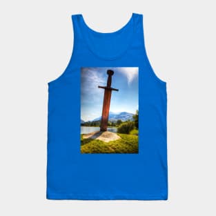 Blade of the Giants, Llanberis, Wales Tank Top